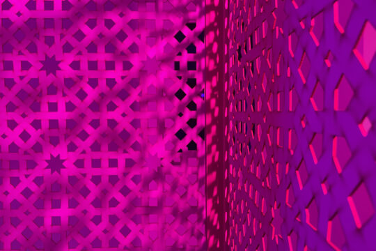 Fahima Akthar, A Zenana Dialogue, Installation Shots at Vivid Projects Nov 2025